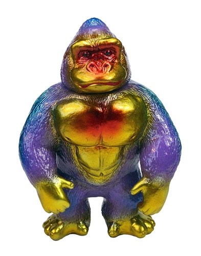 Mount Gorilla - Grape Ape figure by Mount Workshop, produced by One-Up. Front view.