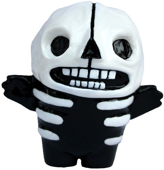 Mr Spook figure by Double Haunt, produced by Double Haunt. Front view.
