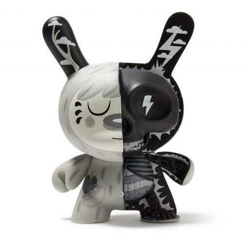 Mr. Watt 5 Anatomical Dunny figure by Johnny Draco, produced by Kidrobot. Front view.