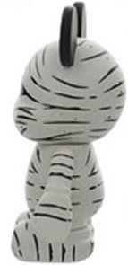 Mummy figure by Casey Jones, produced by Disney. Side view.