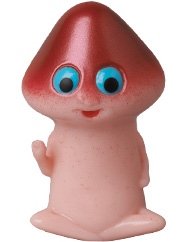 Mushroom Master figure by Sunguts, produced by Sunguts. Front view.