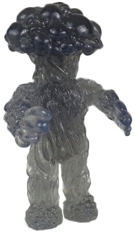 Mushroom People Attack!! Translucent Smoke figure by Barry Allen, produced by Gorgoloid. Front view.