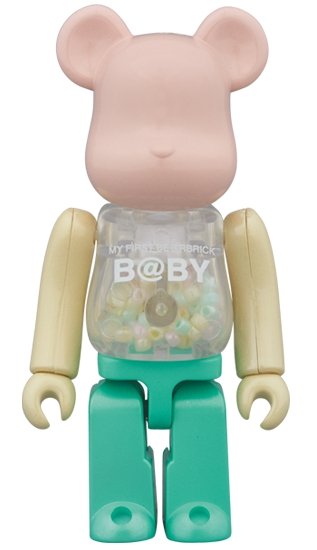 MY FIRST 1st COLOR PEARL COATING Ver. BE@RBRICK 100％ figure, produced by Medicom Toy. None.