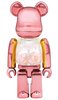 MY FIRST PINK & GOLD BE@RBRICK 100 %