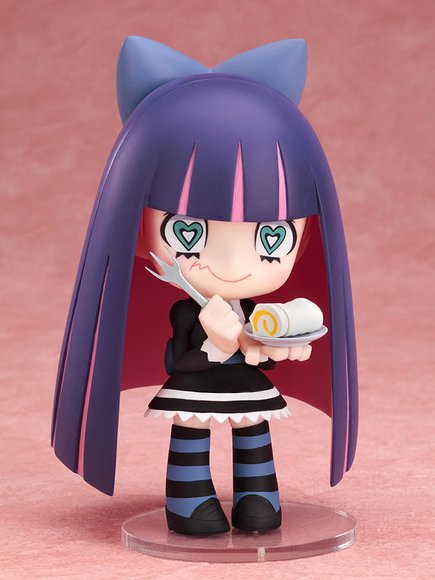 Nendoroid Stocking figure, produced by Good Smile Company. Front view.