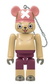 ONE PIECE Vol.2 BE@RBRICK 100% figure, produced by Medicom Toy. Front view.