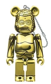 ONE PIECE Vol.2 BE@RBRICK 100% figure, produced by Medicom Toy. Front view.