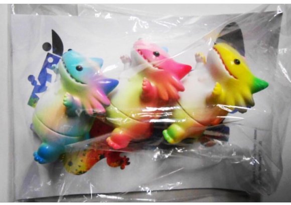 One Up Baby Byron Rainbow Set figure by Shoko Nakazawa (Koraters), produced by Medicom Toy. Packaging.
