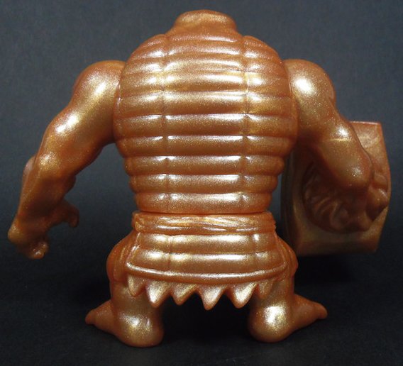 Oriental Dullahan:彷徊 (Houkai) - Copper/GID figure by Gargamel, produced by Gargamel. Back view.