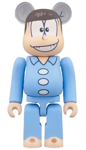 osomatsusan (Pajamas version) BE@RBRICK 100% figure, produced by Medicom Toy. Front view.