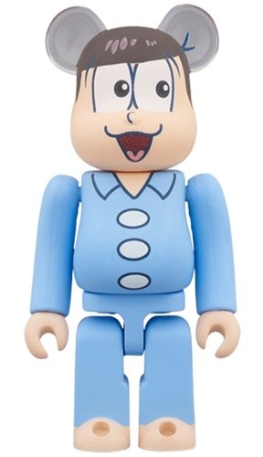 osomatsusan (Pajamas version) BE@RBRICK 100% figure, produced by Medicom Toy. Front view.