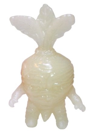 OTMFG Glow in the Dark Baby Deadbeat figure by Scott Tolleson, produced by October Toys. Front view.