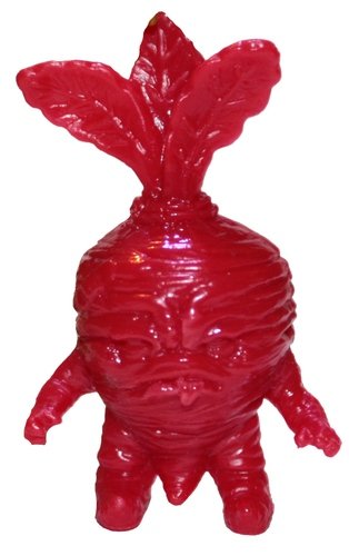 OTMG Holly Berry Baby Deadbeet figure by Scott Tolleson, produced by October Toys. Front view.