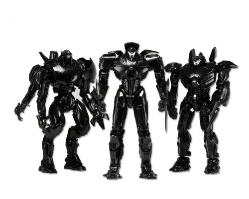Pacific Rim “End Titles” Jaeger Action Figure 3-Pack figure by Neca, produced by Neca. Front view.
