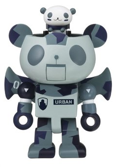 Panda Z Giant - 05 Urban figure, produced by Megahouse. Front view.