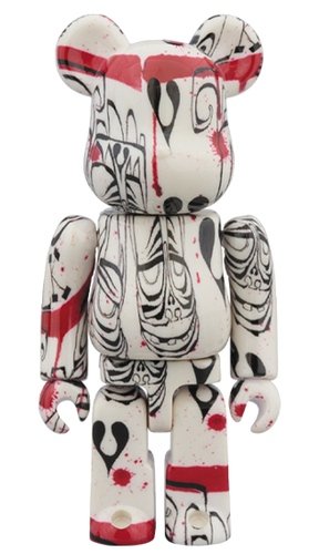PHIL FROST BE@RBRICK 100% figure, produced by Medicom Toy. Front view.