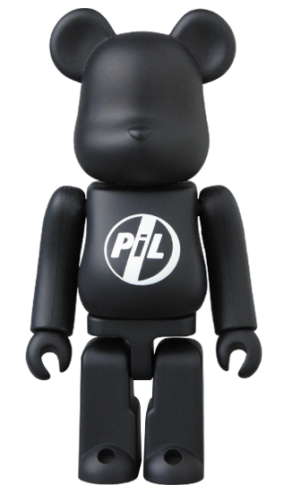 PiL - BE@RBRICK 100% figure, produced by Medicom. Front view.