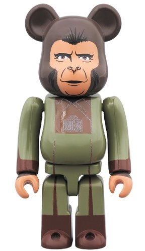PLANET OF THE APES Zira BE@RBRICK 100% figure, produced by Medicom Toy. Front view.