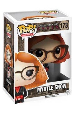 POP! American Horror Story - Myrtle Snow figure by Funko, produced by Funko. Packaging.