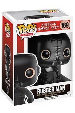 POP! American Horror Story - Rubber Man figure by Funko, produced by Funko. Packaging.