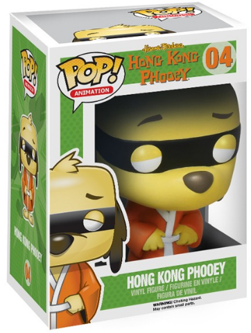 POP! Animation - Hong Kong Phooey figure by Hanna-Barbera, produced by Funko. Packaging.