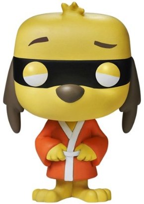 POP! Animation - Hong Kong Phooey figure by Hanna-Barbera, produced by Funko. Front view.