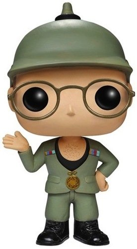 POP! Arrested Development - Buster Bluth figure by Funko, produced by Funko. Front view.
