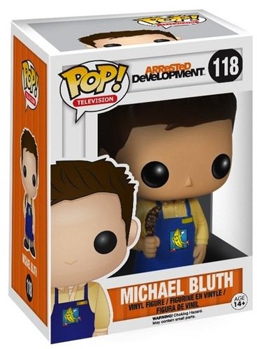 POP! Arrested Development - Michael Bluth figure by Funko, produced by Funko. Packaging.