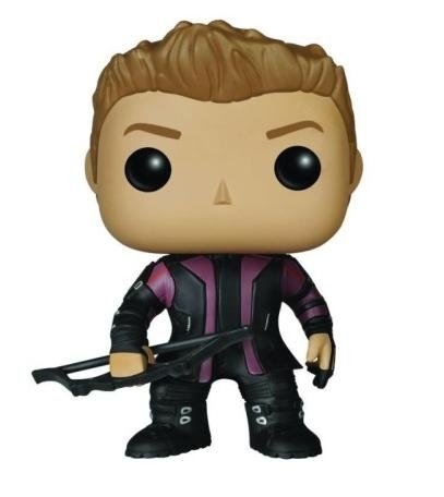 POP! Avengers Age of Ultron - Hawkeye figure by Marvel, produced by Funko. Front view.