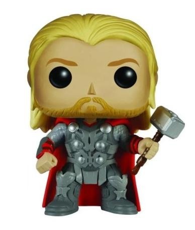 POP! Avengers Age of Ultron - Thor figure by Marvel, produced by Funko. Front view.