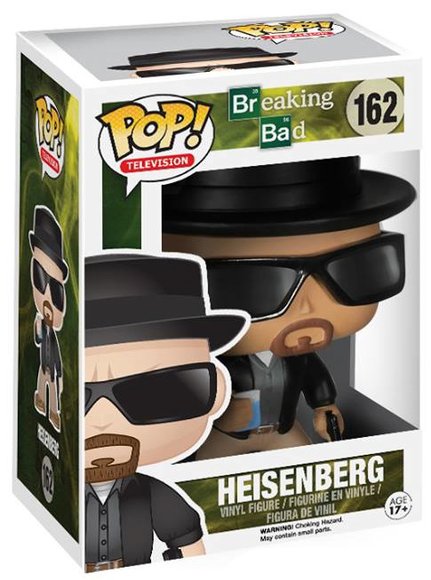 POP! Breaking Bad - Heisenberg figure by Funko, produced by Funko. Packaging.