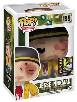 Pop! Breaking Bad - Jesse Pinkman SDCC 2014 figure by Funko, produced by Funko. Packaging.