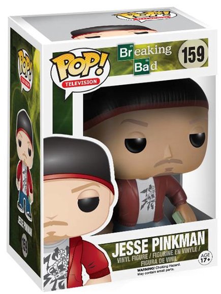 POP! Breaking Bad - Jesse Pinkman figure by Funko, produced by Funko. Packaging.