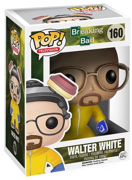 POP! Breaking Bad - Walter White figure by Funko, produced by Funko. Packaging.