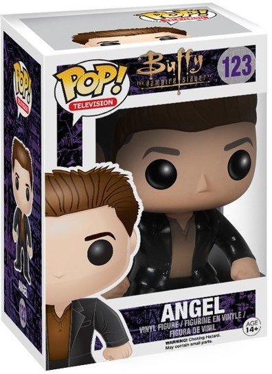 POP! Buffy the Vampire Slayer - Angel figure by Funko, produced by Funko. Packaging.