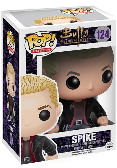 POP! Buffy the Vampire Slayer - Spike figure by Funko, produced by Funko. Packaging.