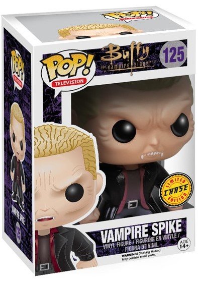 POP! Buffy the Vampire Slayer - Vampire Spike figure by Funko, produced by Funko. Packaging.