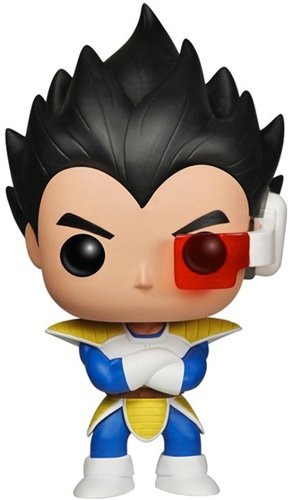 POP! Dragon Ball Z - Vegeta figure by Funko, produced by Funko. Front view.
