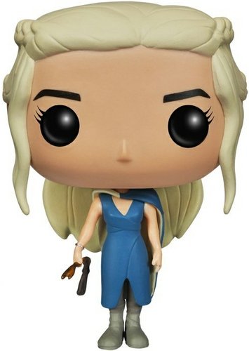 POP! Game of Thrones - Daenerys Targaryen figure by George R. R. Martin, produced by Funko. Front view.
