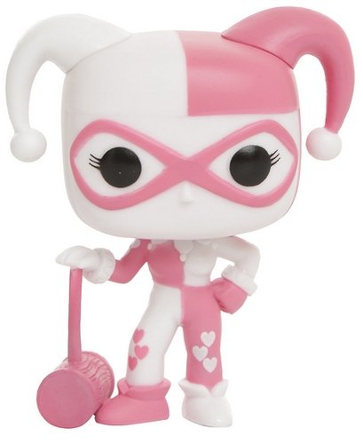 POP! Harley Quinn figure by Funko, produced by Funko. Front view.