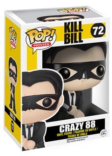 POP! Kill Bill - Crazy 88 figure by Funko, produced by Funko. Packaging.