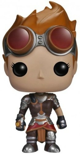 POP! Magic The Gathering - Chandra Nalaar figure by Funko, produced by Funko. Front view.