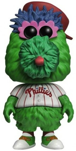 POP! MLB - Phillie Phanatic figure by Funko, produced by Funko. Front view.