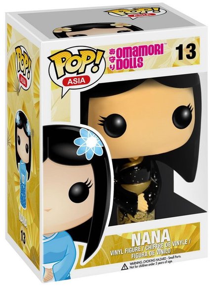 POP! Omamori Dolls - Nana figure by Mindstyle, produced by Funko. Packaging.