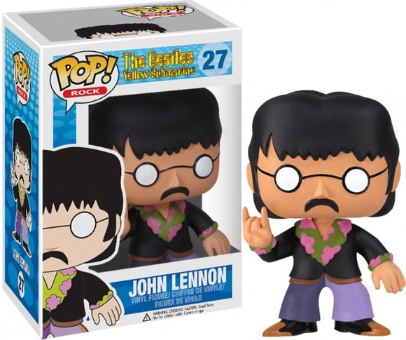 POP! The Beatles Yellow Submarine - John Lennon figure by Funko, produced by Funko. Packaging.