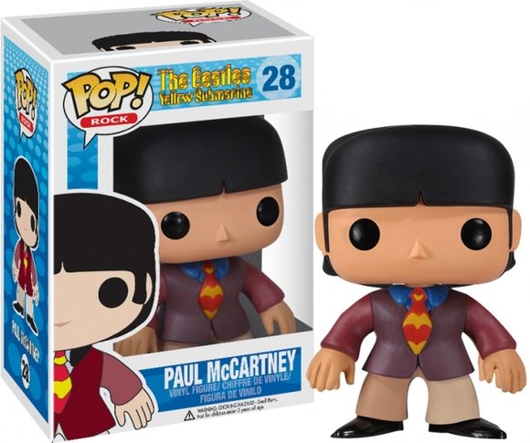 POP! The Beatles Yellow Submarine - Paul McCartney figure by Funko, produced by Funko. Packaging.