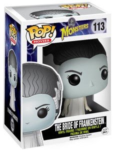 POP! Universal Monsters - The Bride of Frankenstein figure by Funko, produced by Funko. Packaging.