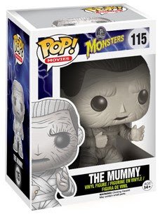 POP! Universal Monsters - The Mummy figure by Funko, produced by Funko. Packaging.