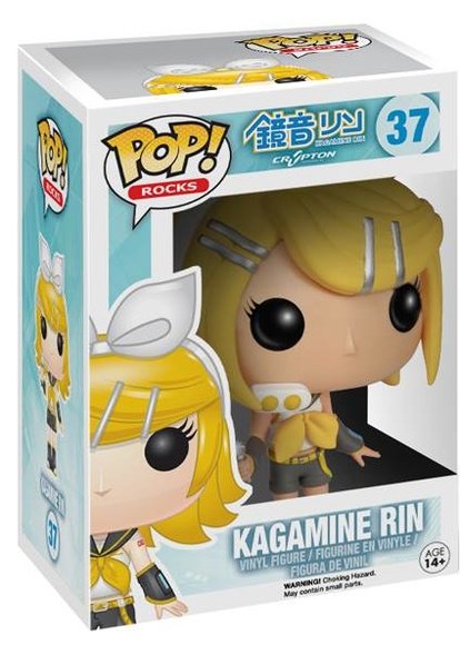 POP! Vocaloids - Kagamine Rin figure by Funko, produced by Funko. Packaging.
