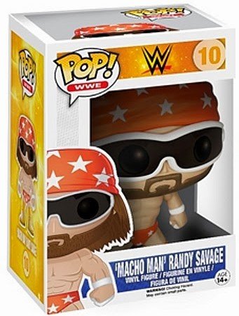 POP! WWE 2 - Macho Man Randy Savage figure by Funko, produced by Funko. Packaging.